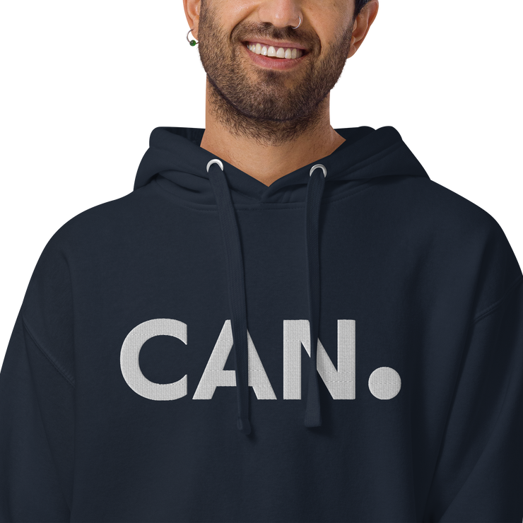 CAN. Embroidered Hoodie